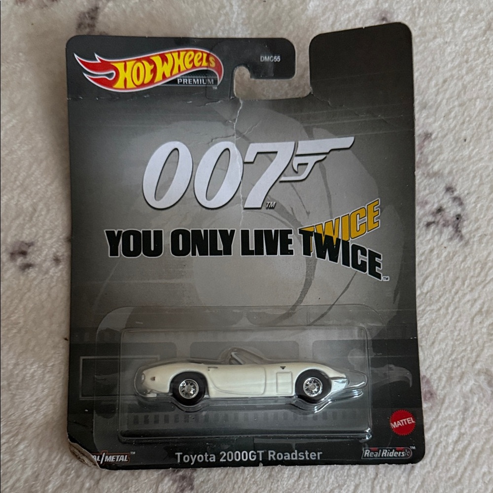 Mattel Hot Wheels 007 Collectible Packaging